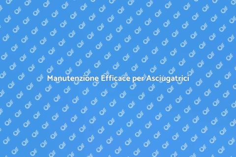 Pulire i Tubo dell'Asciugatrice