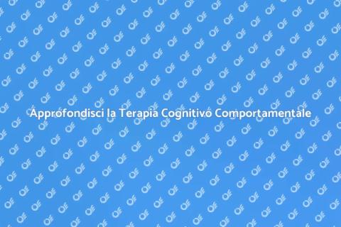 Terapia Cognitivo Comportamentale Efficace