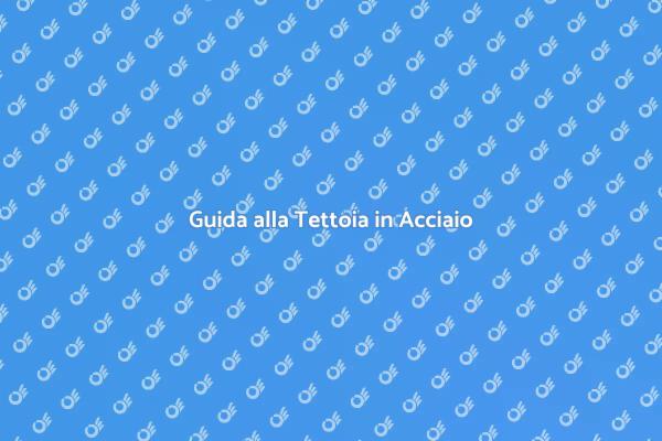 Costruzione di una Tettoia in Acciaio