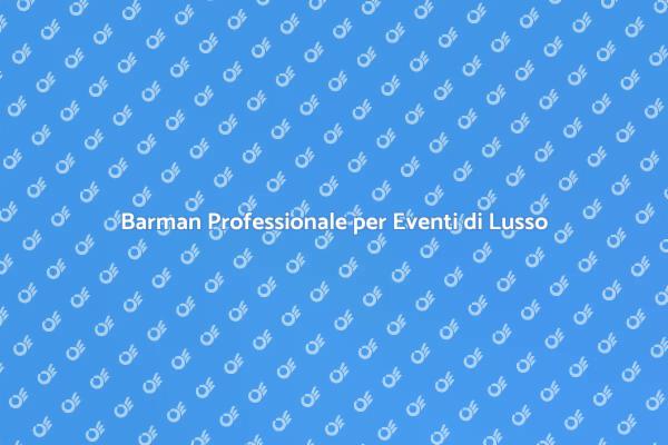 Il Tocco di Lusso per il Tuo Evento