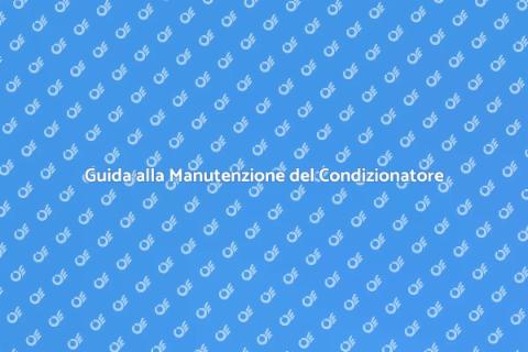 Manutenzione Condizionatore Dual Split