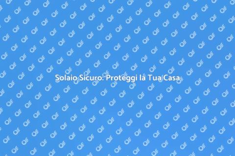 Rinforzo Strutturale Solaio Sicuro