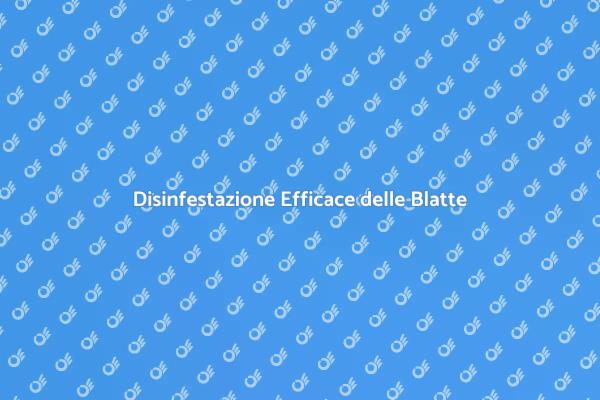 Come Combattere le Blatte in Casa