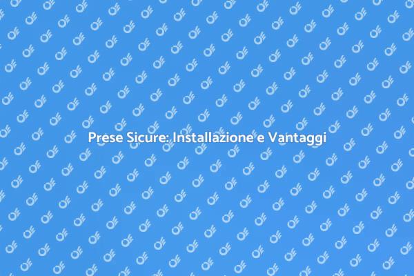 Prese a Muro: Protezione e Sicurezza