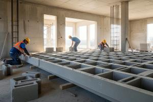 posare un pavimento in blocchi e travi: Da €10