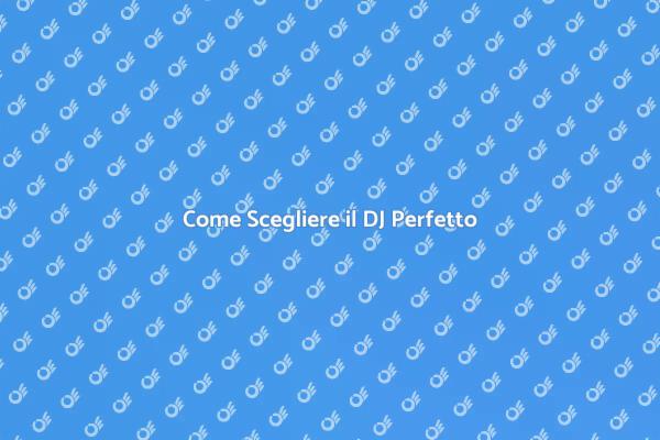 DJ: Il Cuore del Tuo Evento Sociale
