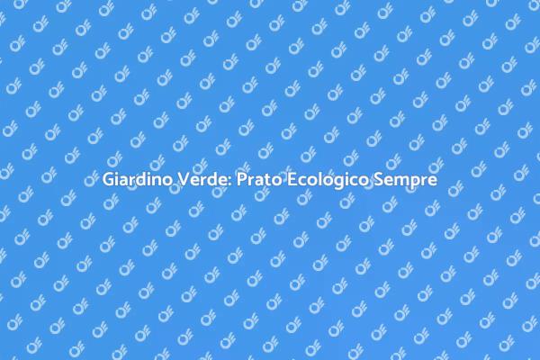 Prato Sostenibile: Verde Tutto l'Anno