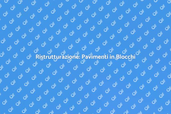 Trasforma il Tuo Spazio con Blocchi