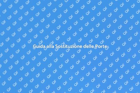 Sostituire una Porta da Interno