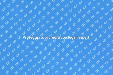 Assistenza legale per crediti sicuri