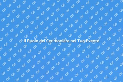 Cerimoniere per il Tuo Evento Esclusivo