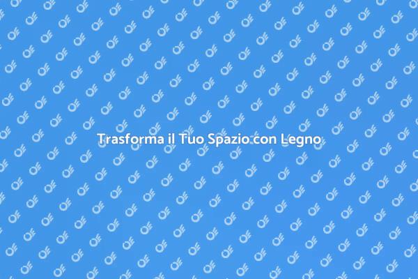 Crea la Tua Terrazza da Sogno