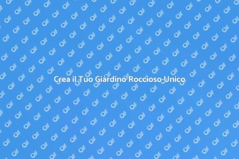 Giardino Roccioso Fai da Te: Idee Uniche