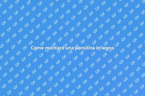 Installare pensilina in legno