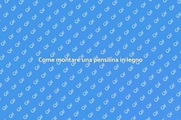 Installazione di una pensilina in legno