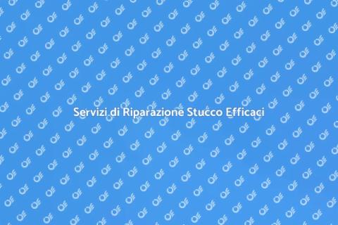Riparazione Stucco per la Tua Casa