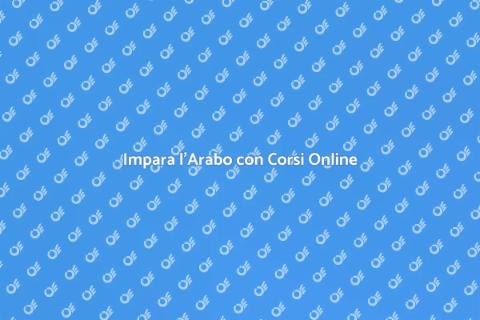 Lezioni di Arabo Telematiche Online