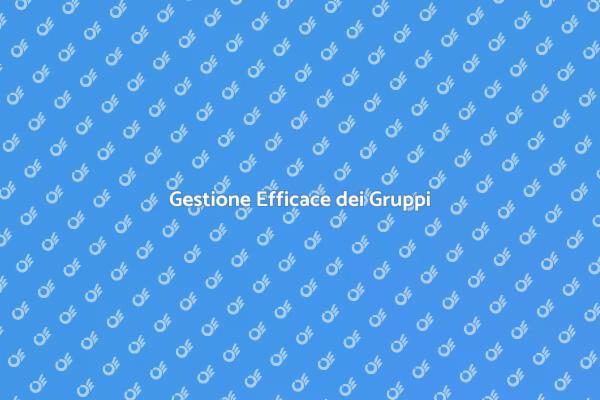 L'Arte di Coordinare Gruppi