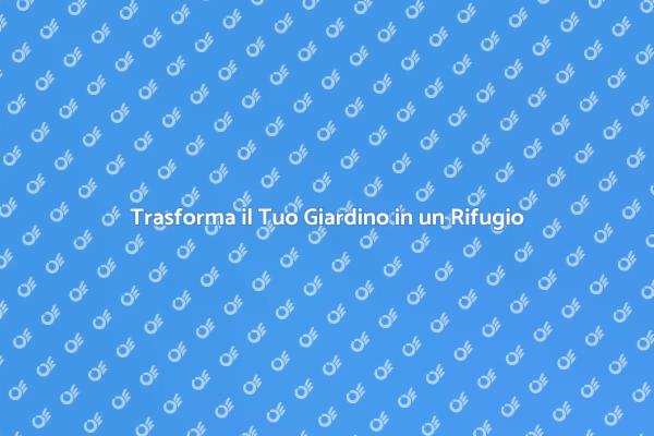 Crea il Tuo Salotto da Giardino Ideale