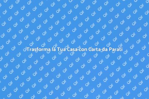 Carta da Parati per Interni: Magia