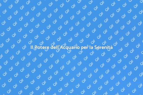 Acquario e Benessere Interiore