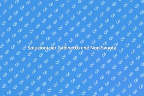 Aggiustare Gabinetto che Non Svuota