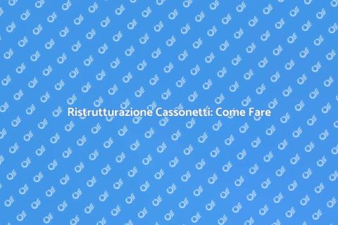 Modifica Cassonetti: Guida Ristrutturazione