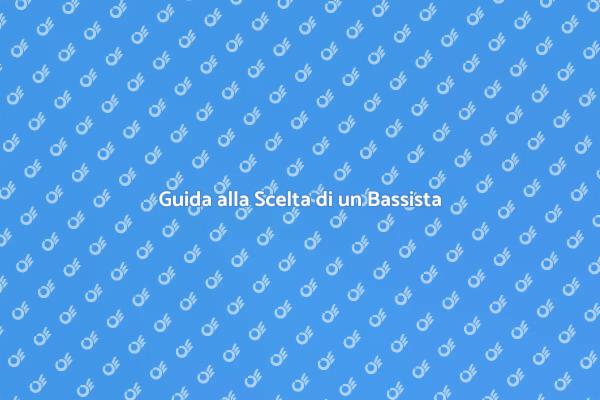 Scegliere un Bassista per il Tour