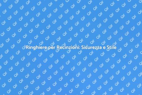 Sostituire Ringhiere Sicure ed Estetiche