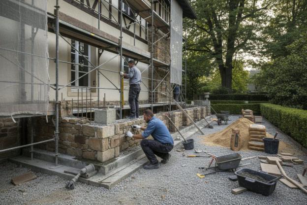 Riparare le fondamenta della casa