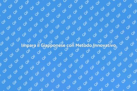 Corso Innovativo di Giapponese