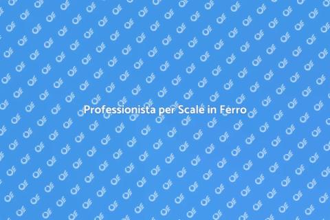 Fabbro Esperto per Scale in Ferro