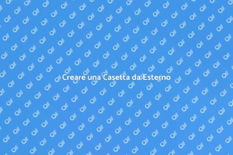 Costruzione Casetta da Esterno