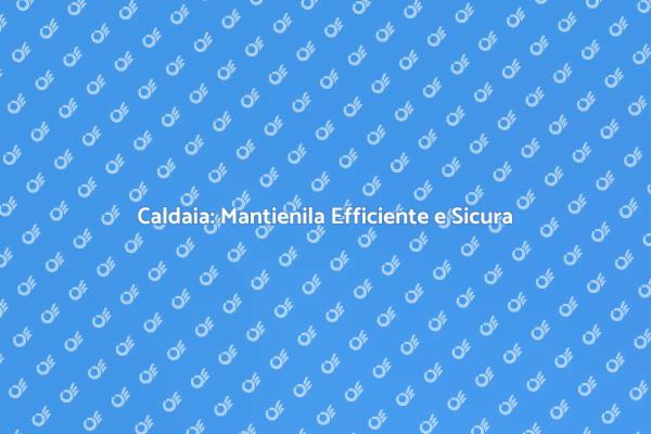 Manutenzione Caldaia: Essenziale per Te