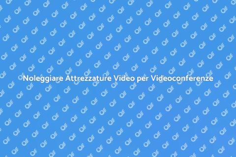Affittare Apparecchiature Video Economiche