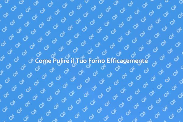 Guida alla Pulizia dei Forni