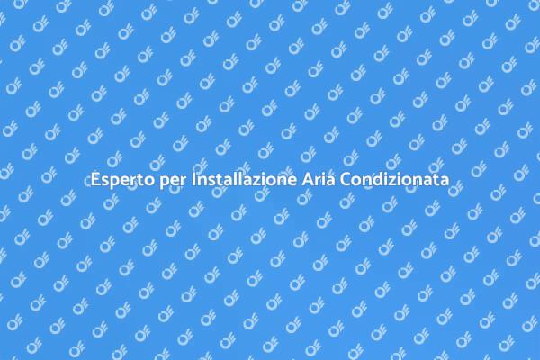 Perché Scegliere un Professionista per l'Aria