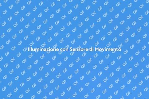 Luce con Sensore di Movimento