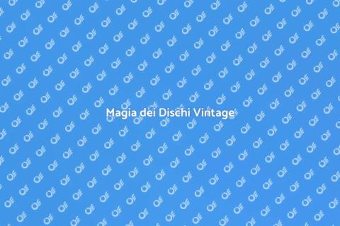 Collezione Vintage di Dischi