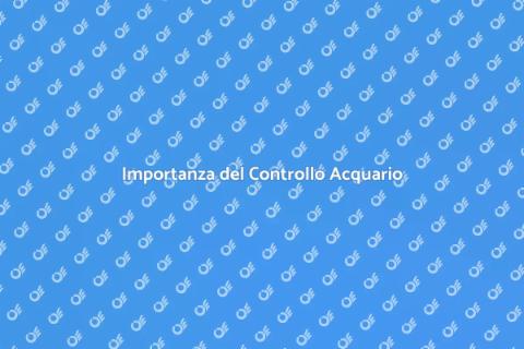 Controllo Supporto Acquario Domestico