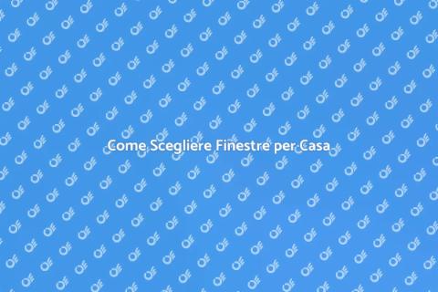Installare Finestre per Ristrutturare