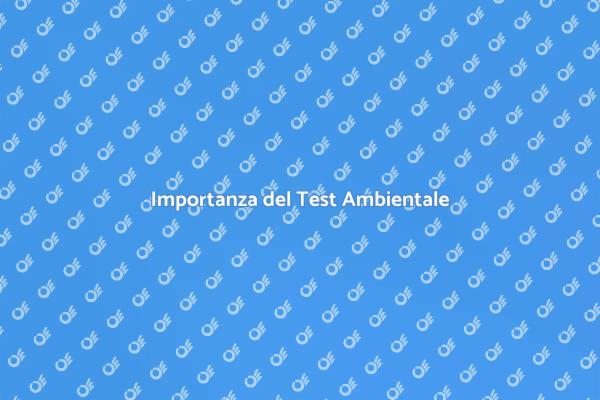 Test per Ambienti Sostenibili