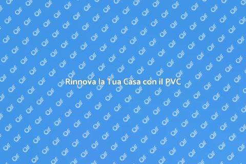 Rivestire la Facciata in PVC
