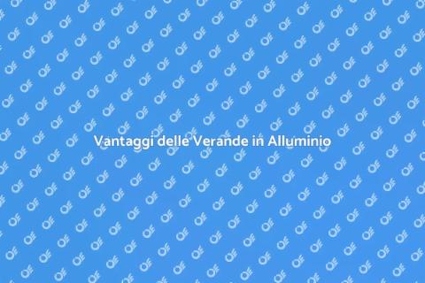 Verande per Balconi in Alluminio