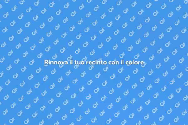 Come dipingere un recinto perfetto