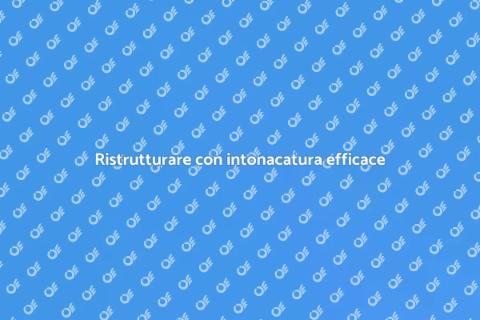 Far intonacare le pareti con stile