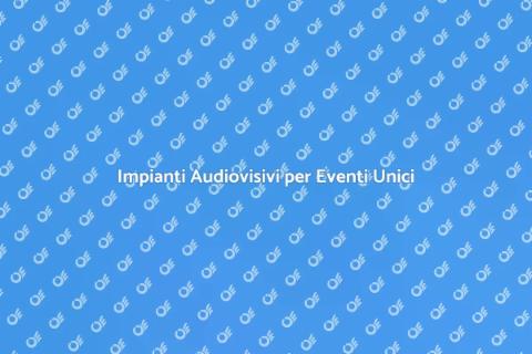 Noleggiare impianti audiovisivi completi