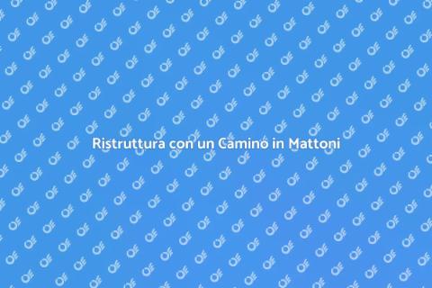 Camino in Mattoni Moderno: Calore e Stile