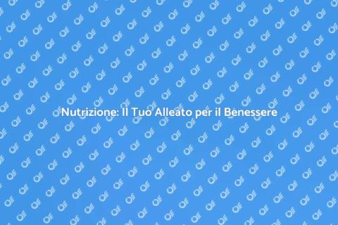 Supporto Nutrizionale Esperto