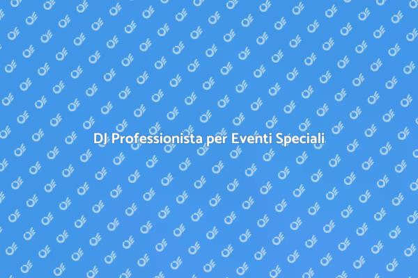Trasforma il Tuo Evento con un DJ